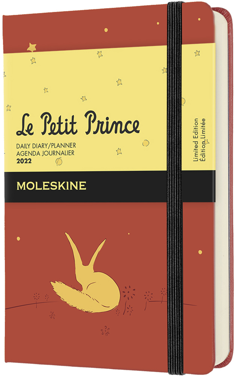 

Ежедневник Moleskine Le Petit Prince 2022 9 х 14 см 400 страниц Оранжевый (8056420856972)