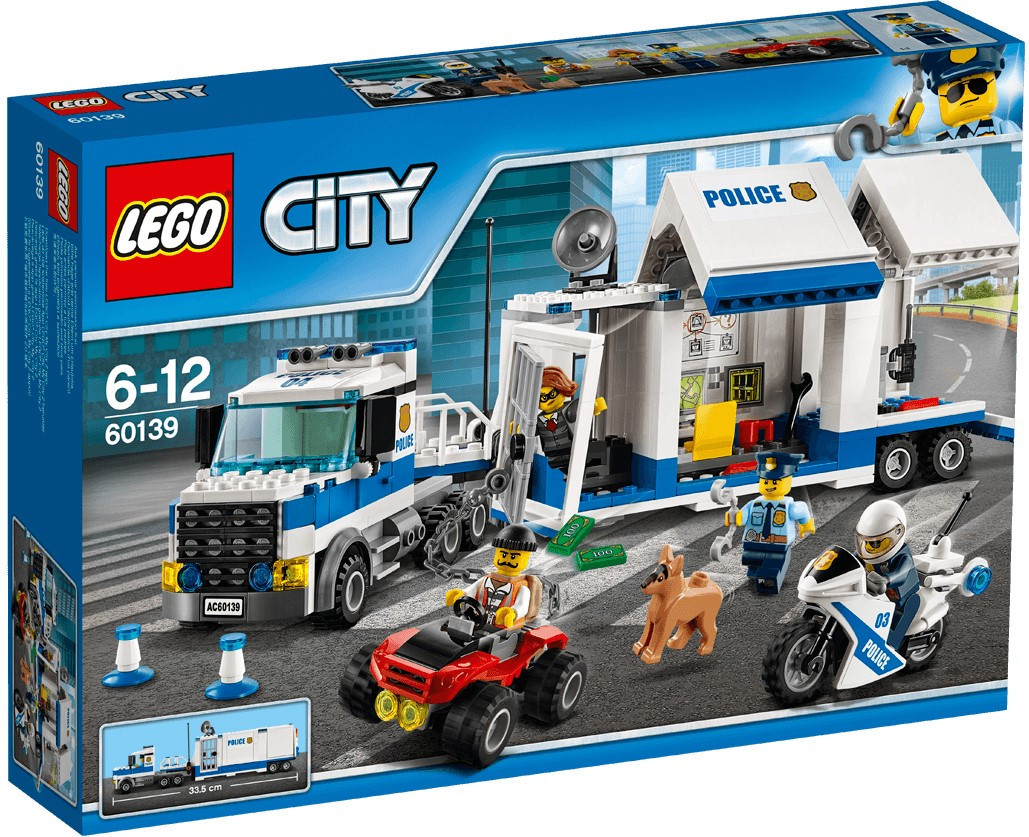 

Lego City Мобильный командный центр 60139