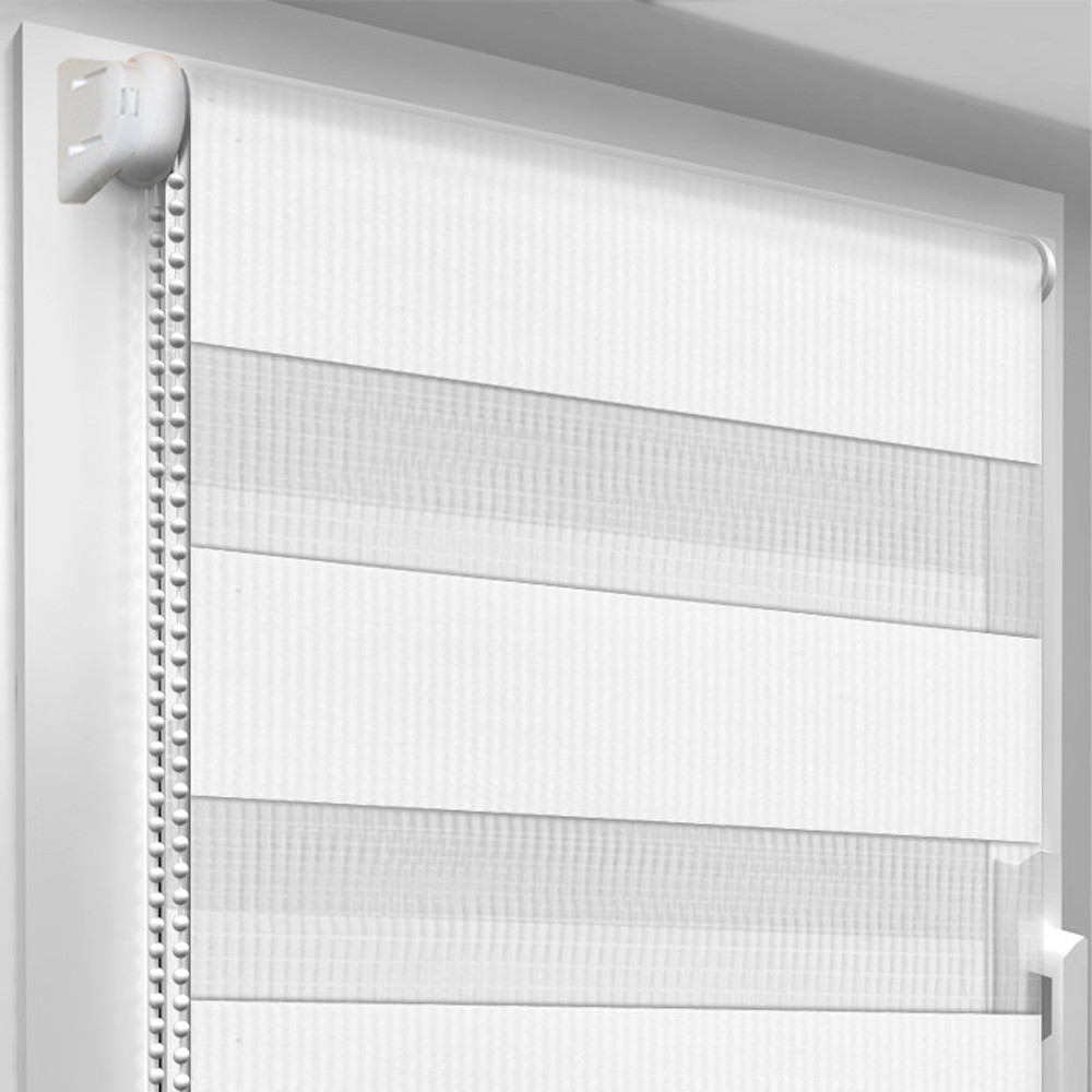 

Рулонная штора День - Ночь Oasis Белая 825 х 1700 мм