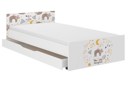 

Детская кровать KidsBunkBed PUFI ЕНОТ 160x80 см. 164см х 84см х 65см