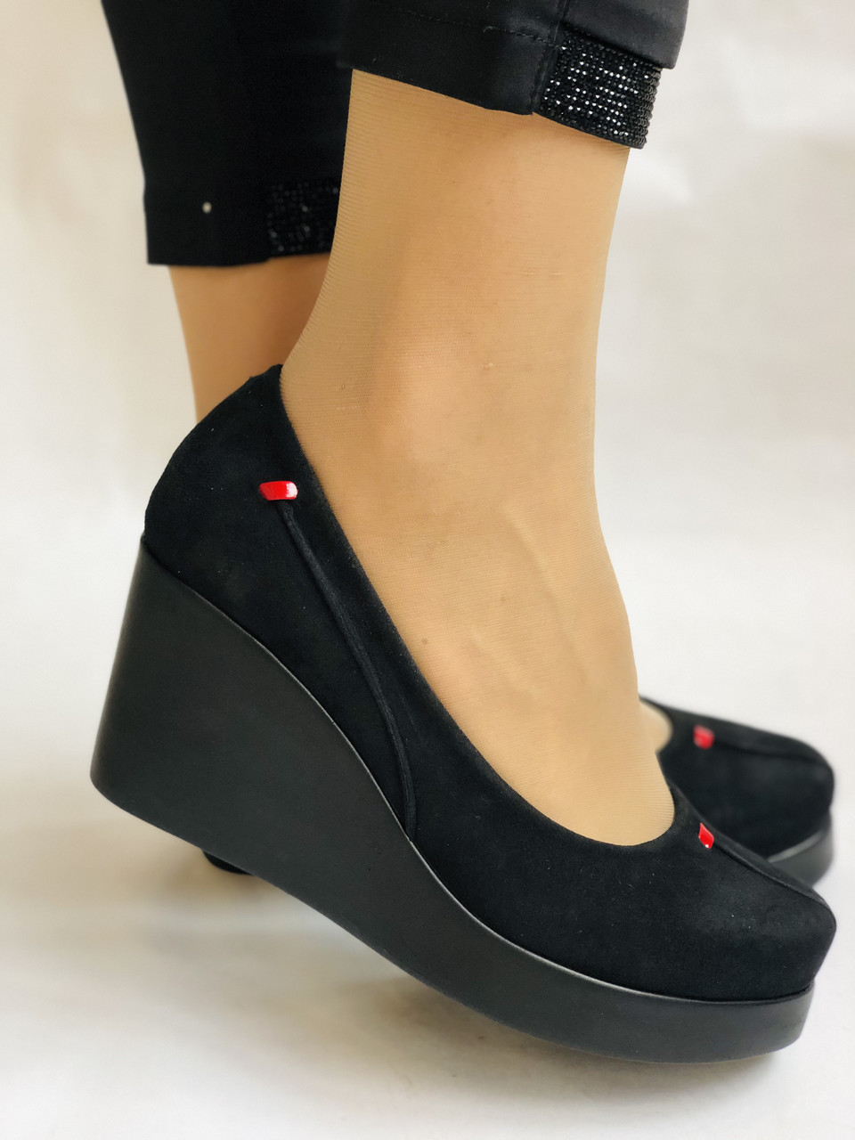 

Женские туфли Evromoda 36 Черные 2231