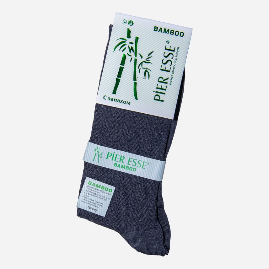 

Носки Pier Esse Бамбук Herringbone HPE-Gr-4044 40-44 Графитовые