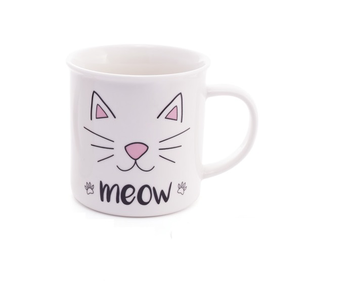 

Набор кружек фарфоровых Bon Meow 249-341, 400мл, 12 шт