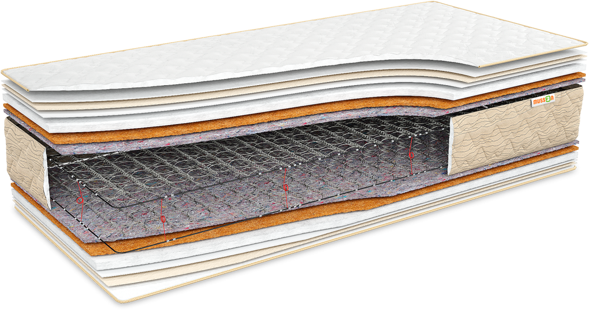 

Матрас Musson Эталон Cocos 120x200 см