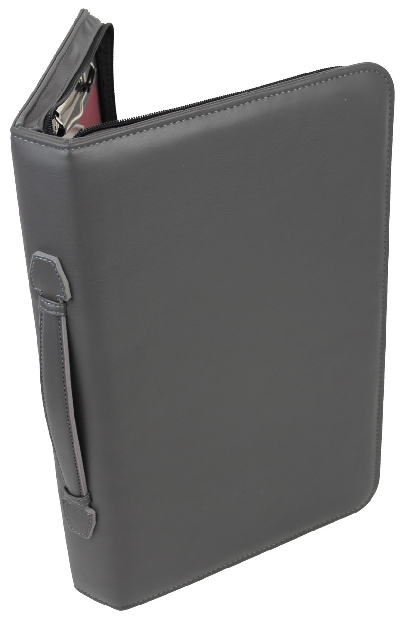 

Папка-портфель большая Portfolio искусственная кожа Port1010 grey 2620813