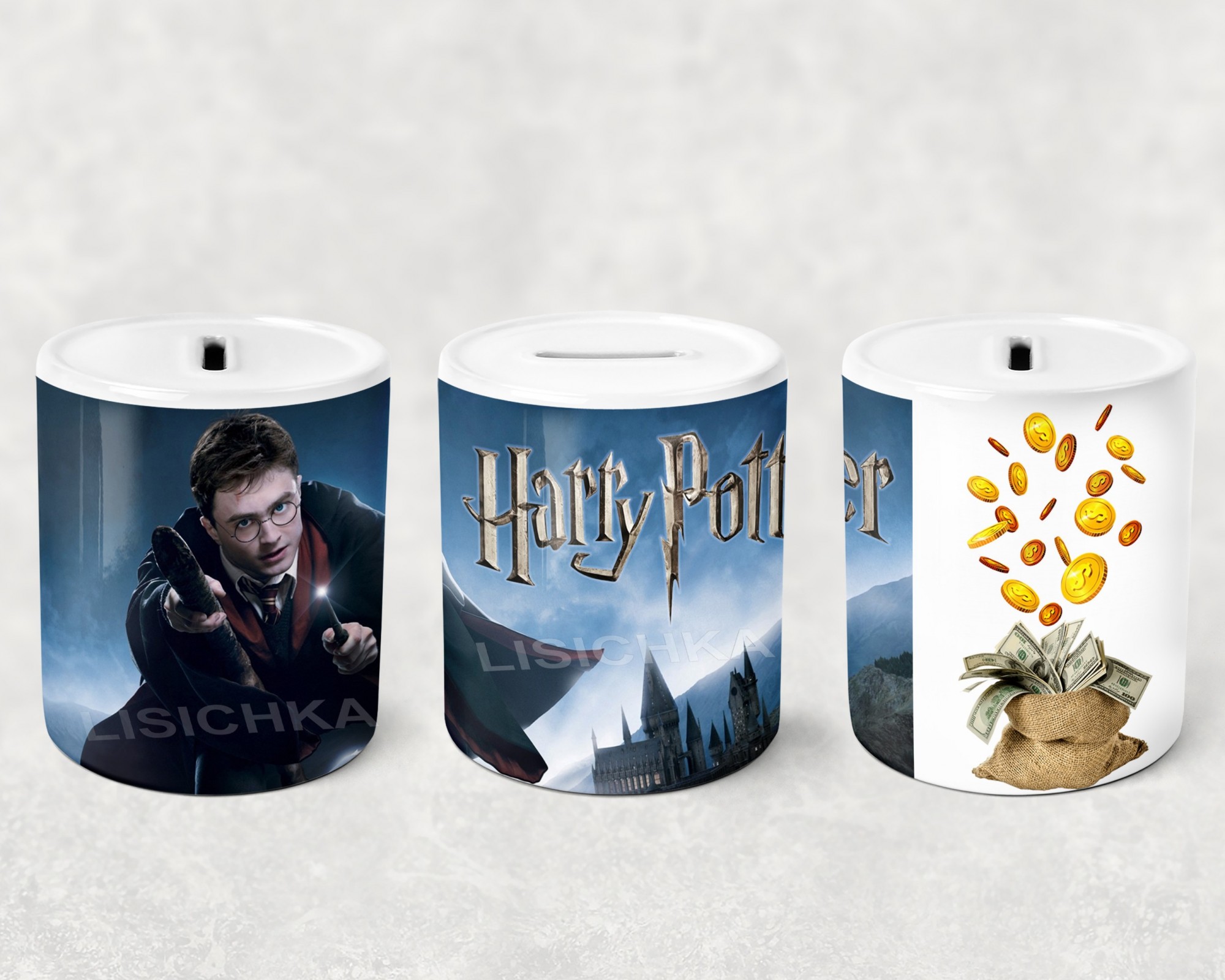 

Копилка Foxstyle Гарри Поттер, керамическая копилка Harry Potter, NA.1