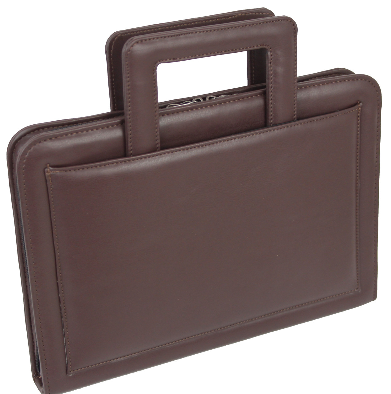 

Деловая портфель-папка из эко кожи Portfolio Коричневый Portak13 brown 2620852