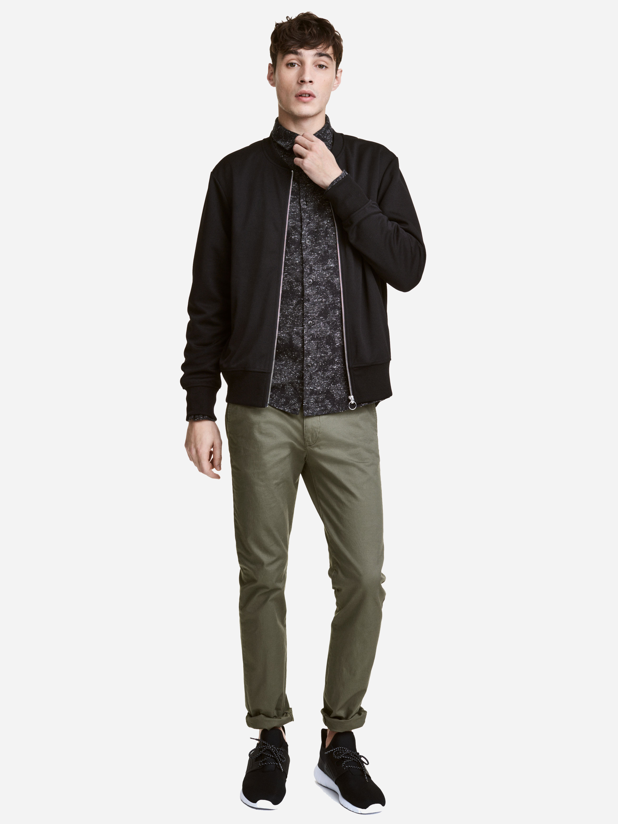 

Брюки H&M 2906915-ACUB 42 Зеленые