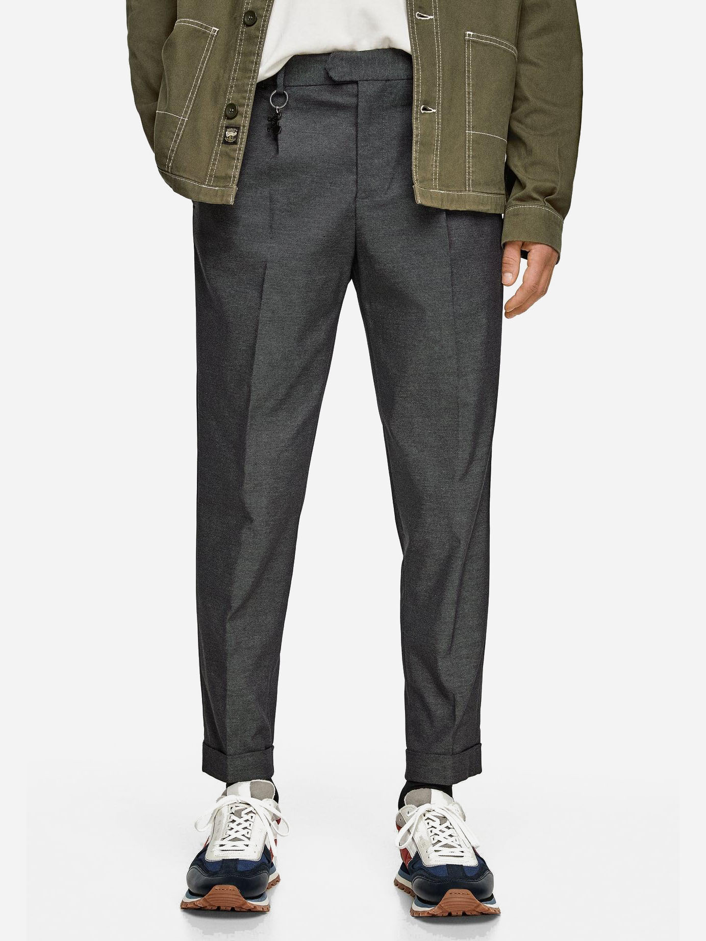 

Брюки Zara 1478/430/801-ACXW 46 Темно-серые