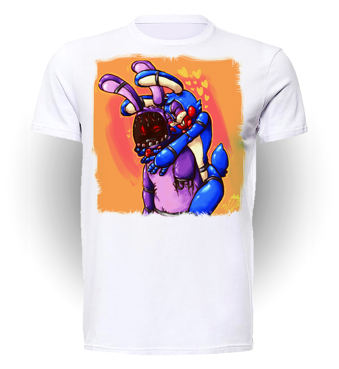 

Футболка детская 134 см Gee! Белая с рисунком 5 ночей с Фредди Five Nights at Freddy’s Fnaf - Backhug 3 FN.01.015