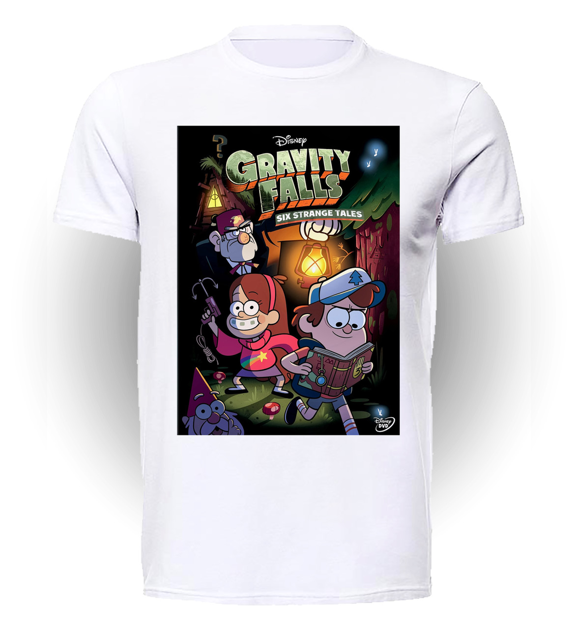 

Футболка детская 134 см Gee! Белая с рисунком Гравити Фолз Gravity Falls Falls GF.01.003