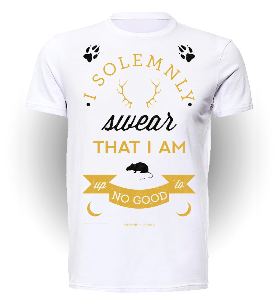 

Футболка детская 134 см Gee! Белая с рисунком Гарри Поттер Harry Potter I solemnly swear GP.01.010