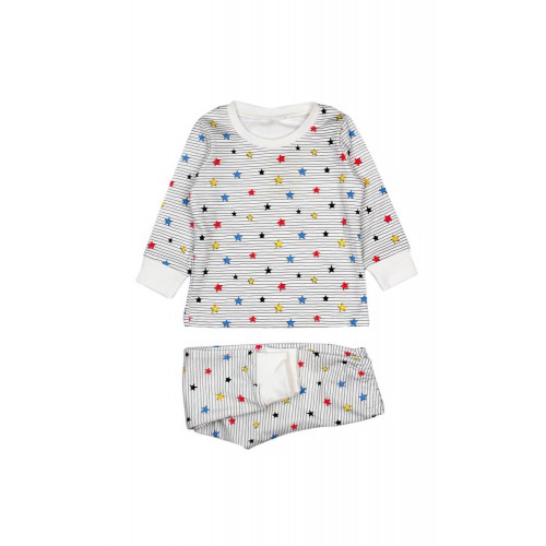 

Пижама молочная Colorful stars MISHKA 1716 Размер 110
