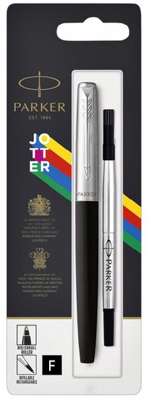 

Ручка роллер Parker JOTTER 17 Standart Black CT RB блистер (15 626)