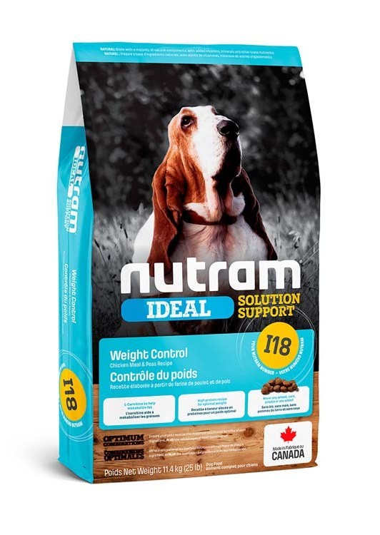 

Сухой корм для собак с ожирением Nutram I18 Ideal Solution Support Weight Control 11,4 кг