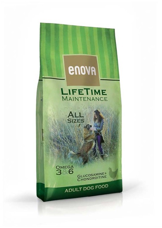 

Сухой корм для собак Enova Lifetime Maintenance с курицей и рисом 20 кг