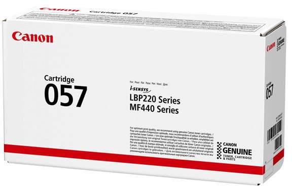 

Картридж Canon 057 LBP223dw/226dw/228x/MF443dw/445dw/446X/MF449X Black
