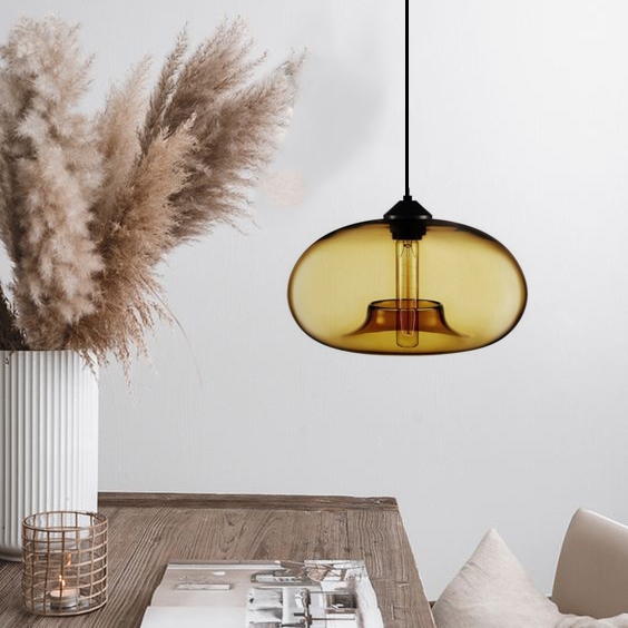 

ПОДВЕС LOFT GLASS AMBER D28/H14