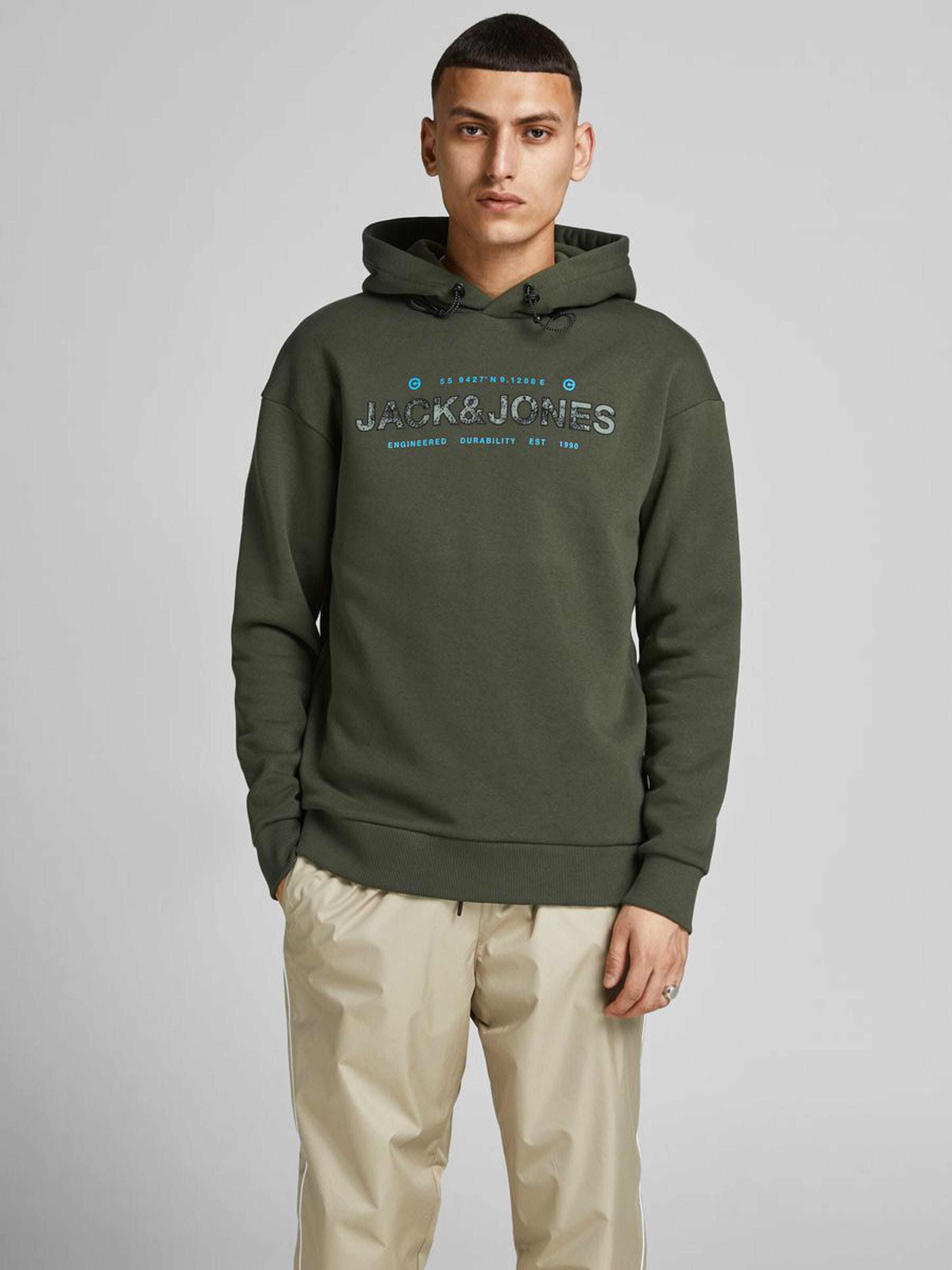 

Худи Jack & Jones 12193653-54331 S Forest Night