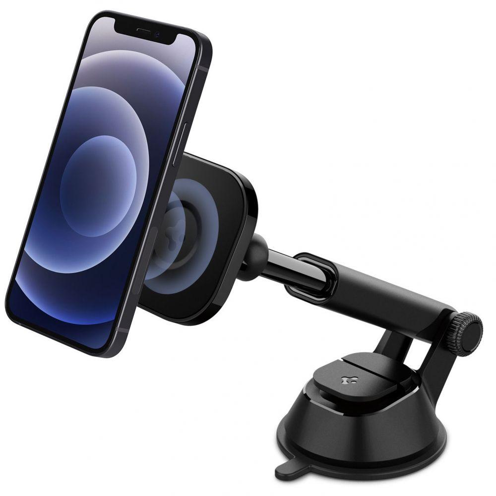 

Автодержатель Spigen ITS35 OneTap Magnetic Magsafe Dashboard Car Mount Black