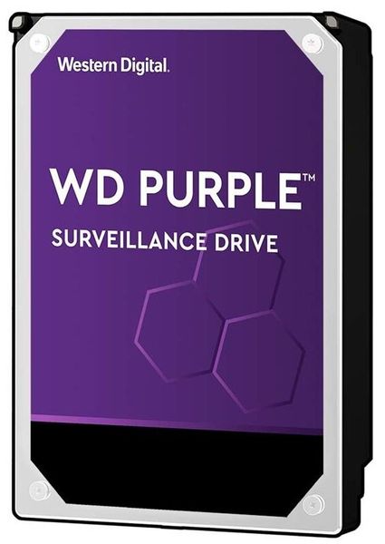

Жесткий диск WD 3.5" SATA 3.0 3TB 5400 64MB Purple Surveillance (WD30PURZ)