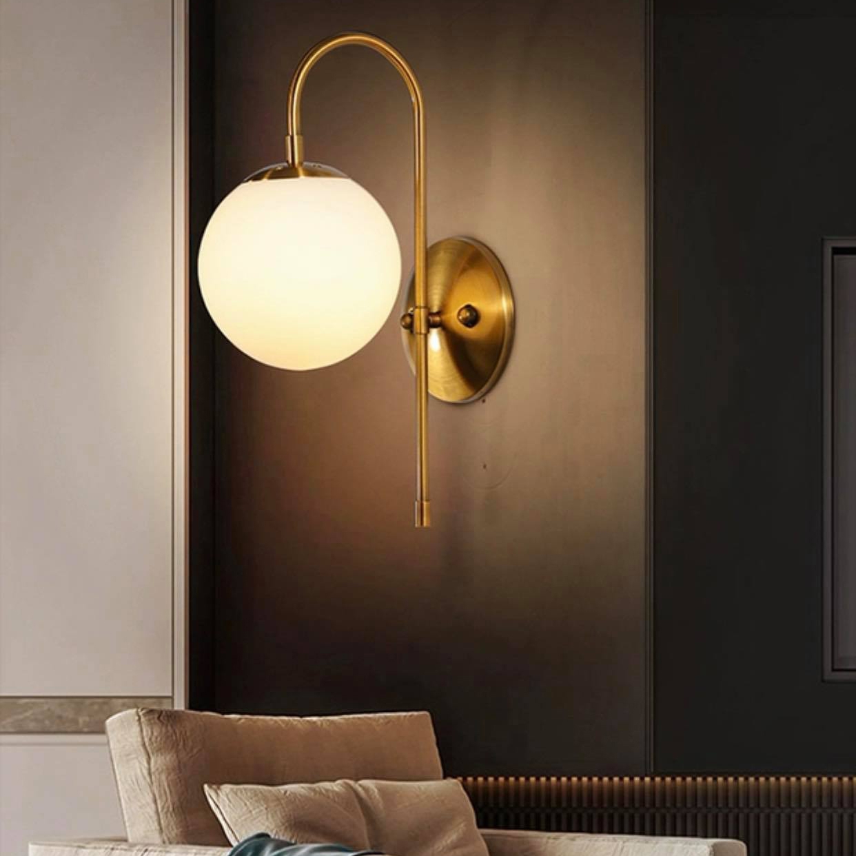 

БРА LED BELL D15/H46 COPPER