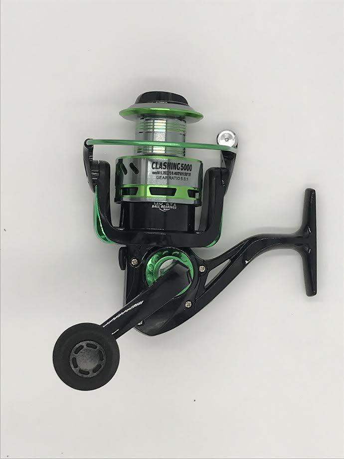 

Катушка Bratfishing Utecate Clashing Green FD 5000 (10+1п)