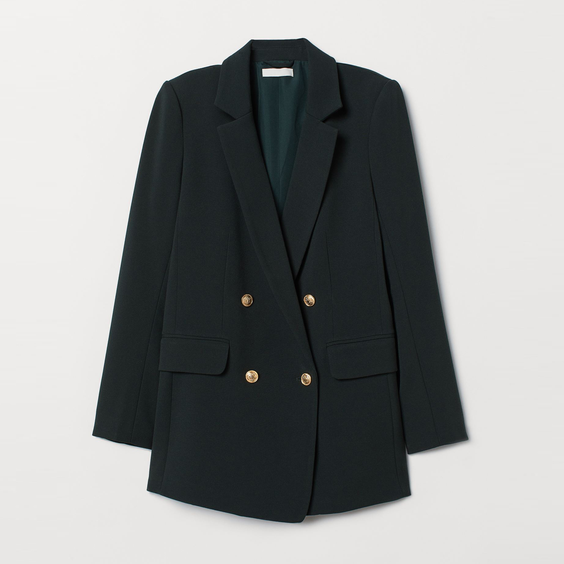 

Пиджак H&M 01-0639192-9 36 Темно-зеленый (СА2000001845387)