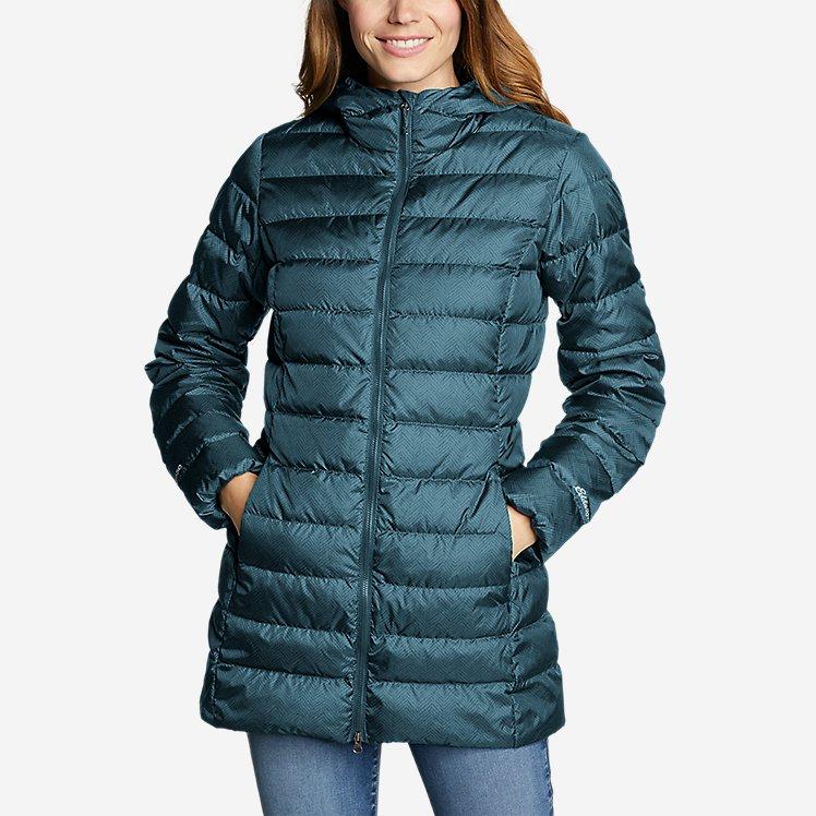 

Ультра легкий пуховик Eddie Bauer Women's CirrusLite Down Parka 2.0 Dk Aegan M