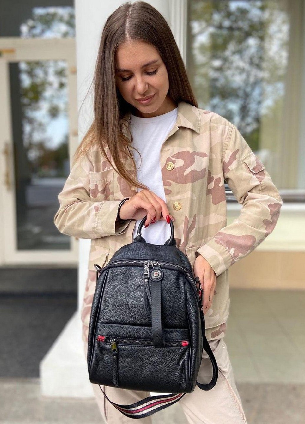 

Рюкзак женский Magicbag 27 24 14 см Черный