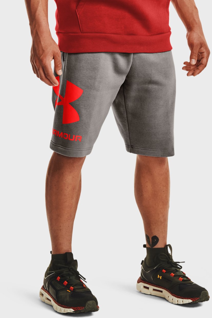 

Мужские серые шорты UA Rival FLC Big Logo Shorts Under Armour MD 1357118-066