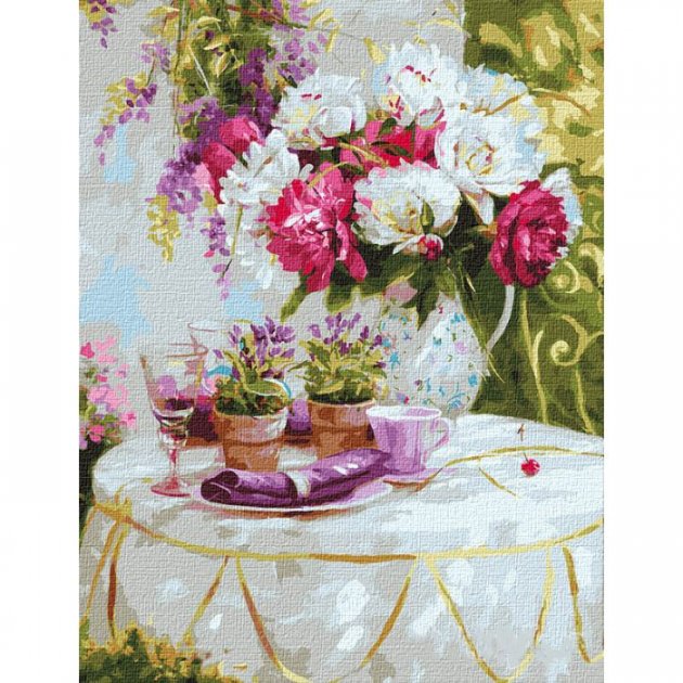 

Набір для розпису по номерах. "Солодкий травень" 50х65см