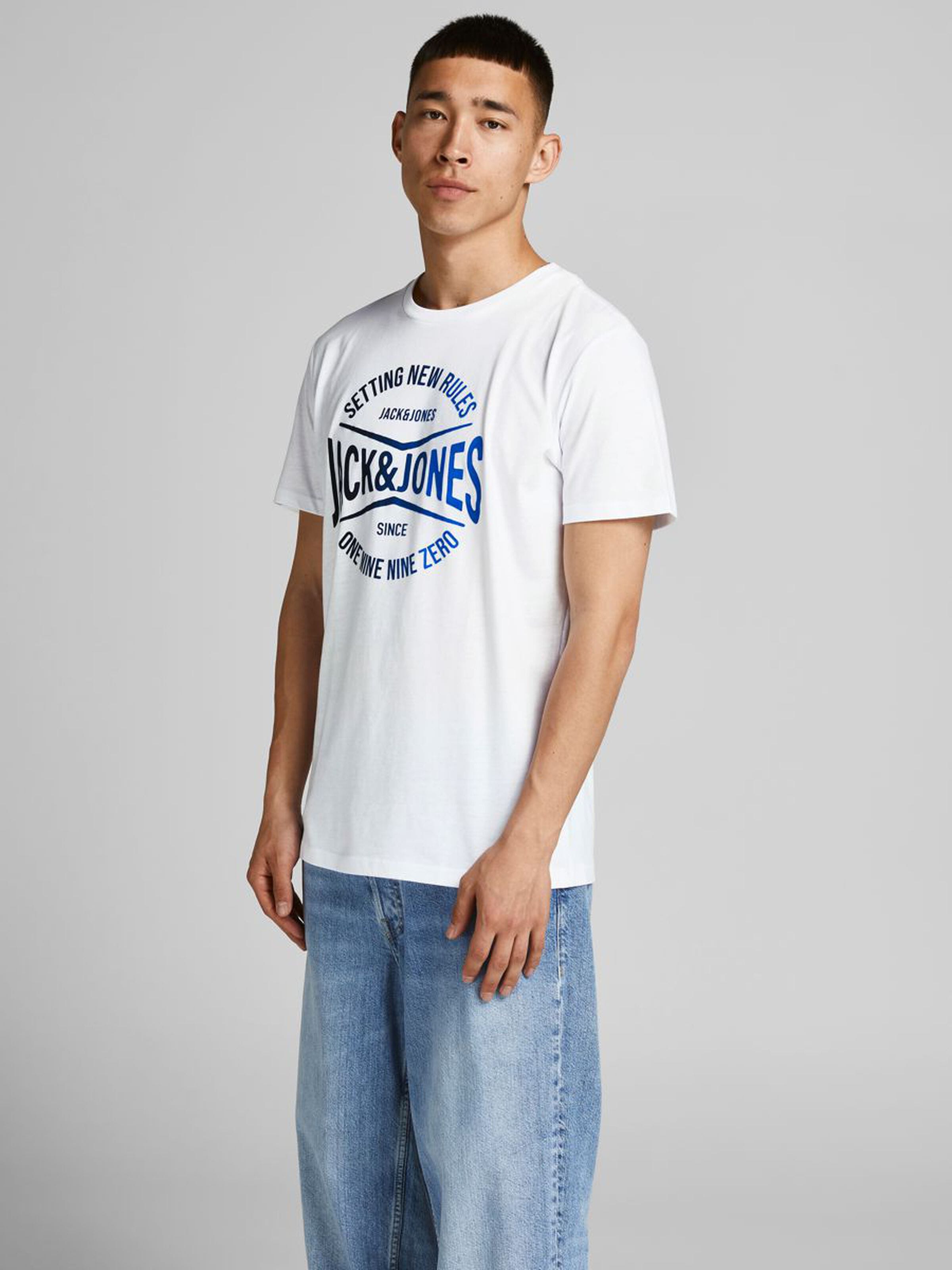 

Футболка Jack & Jones 12188718-50561  Bright White, Футболка Jack & Jones 12188718-50561 L Bright White