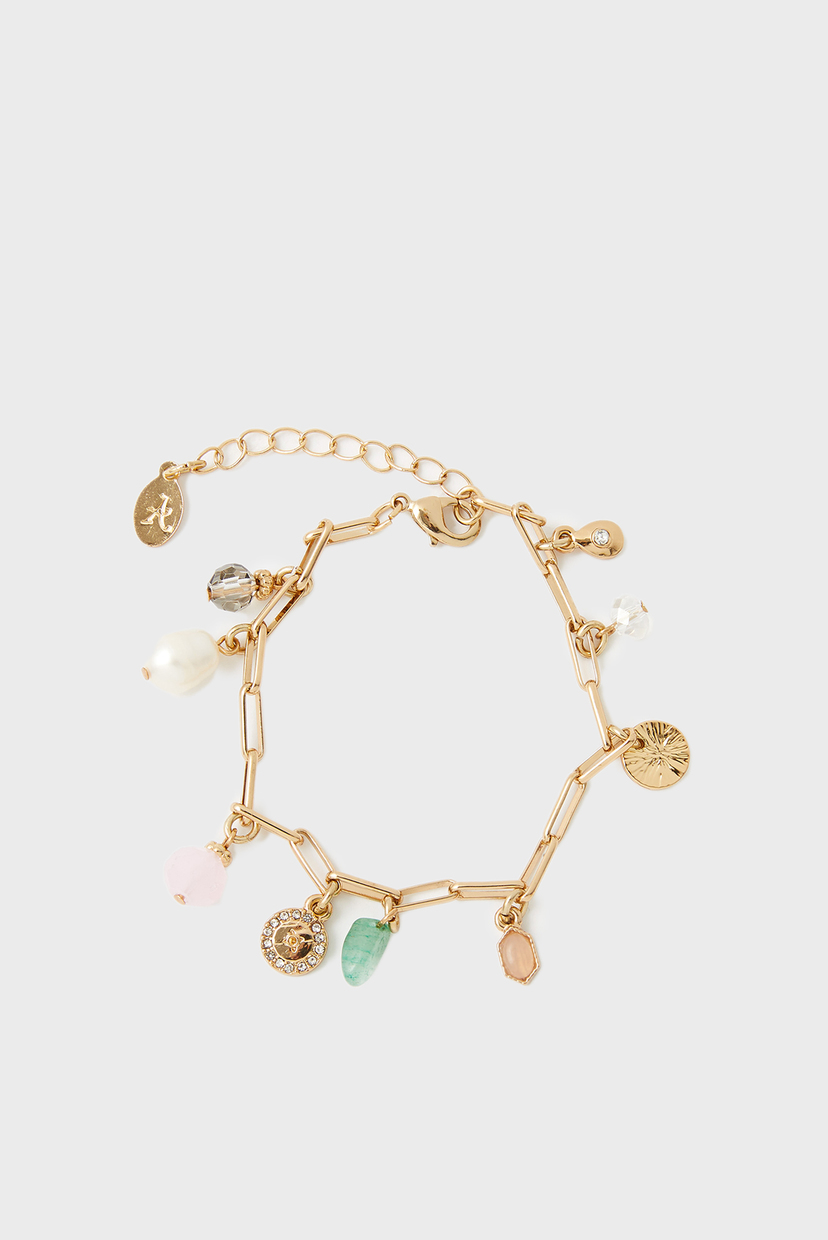 

Женский золотистый браслет MEADOW MUSE CHARMY B Accessorize OS 184049