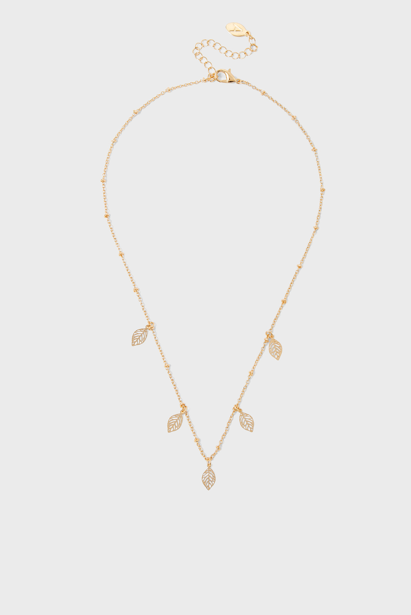 

Женская золотистая подвеска DISCY LEAF NECKLACE Accessorize OS 182830
