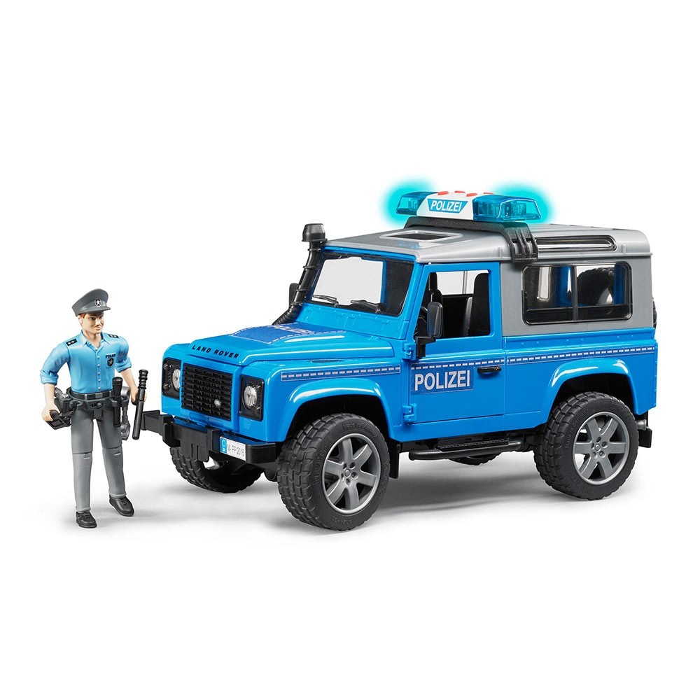 

Машинка Land Rover Полиция с фигуркой полицейского Bruder (02597)