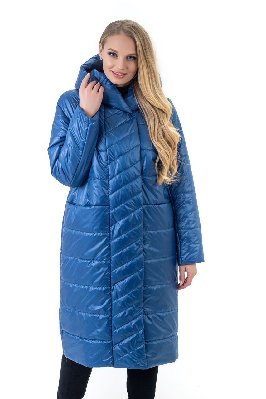 

Женский плащ LIARDI 117-2-58 58 Голубой