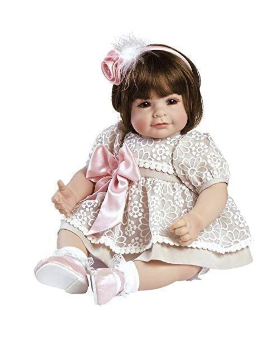 

Кукла реборн Adora Адора в платье Toddler Doll Enchanted Doll with Delicate Empire Waist Dress and Party Shoes