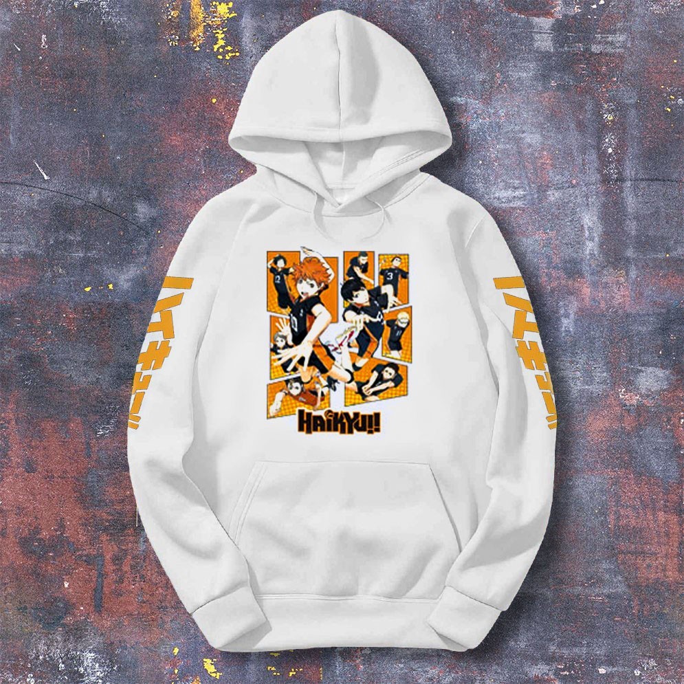 

Худи A SHO Haikyuu  белый, Худи A SHO Haikyuu M белый