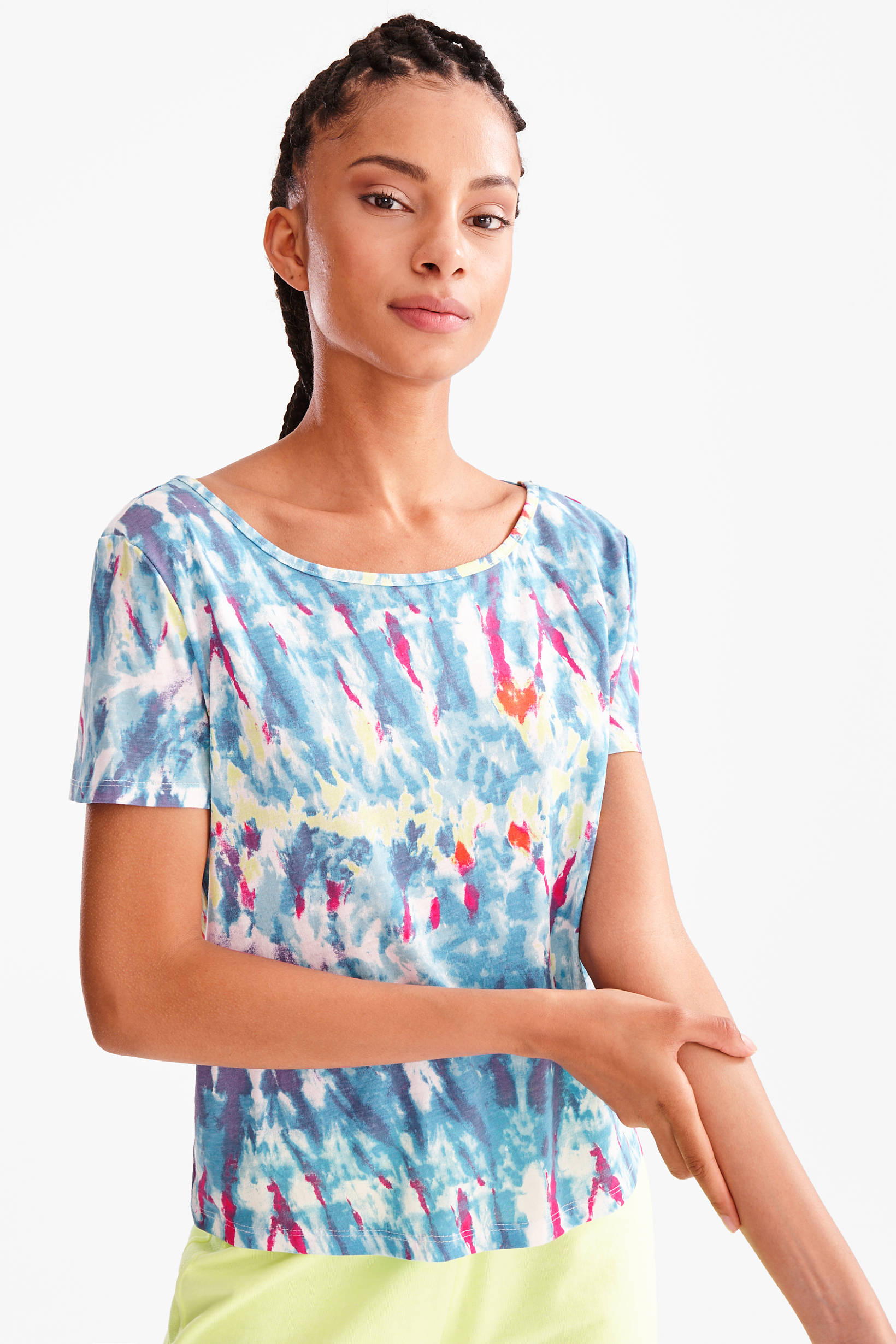 

Футболка C&A  Голубой 2064031_голуб.мульти.цвет_01, Футболка C&A XS Голубой 2064031_голуб.мульти.цвет_01