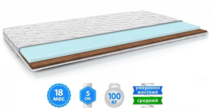 

Топпер Велам MMTech Кокос 180х190 см.