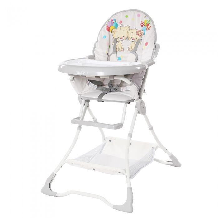 

Стульчик для кормления TILLY Buddy T-633/1 Grey Cats