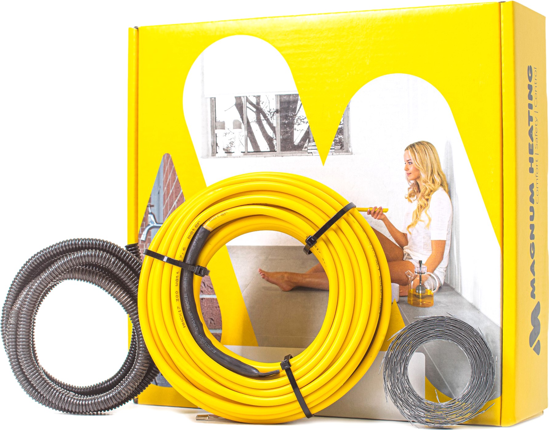 

Комплект нагревательного кабеля двужильного Magnum Cable C&F-1250W (121250)