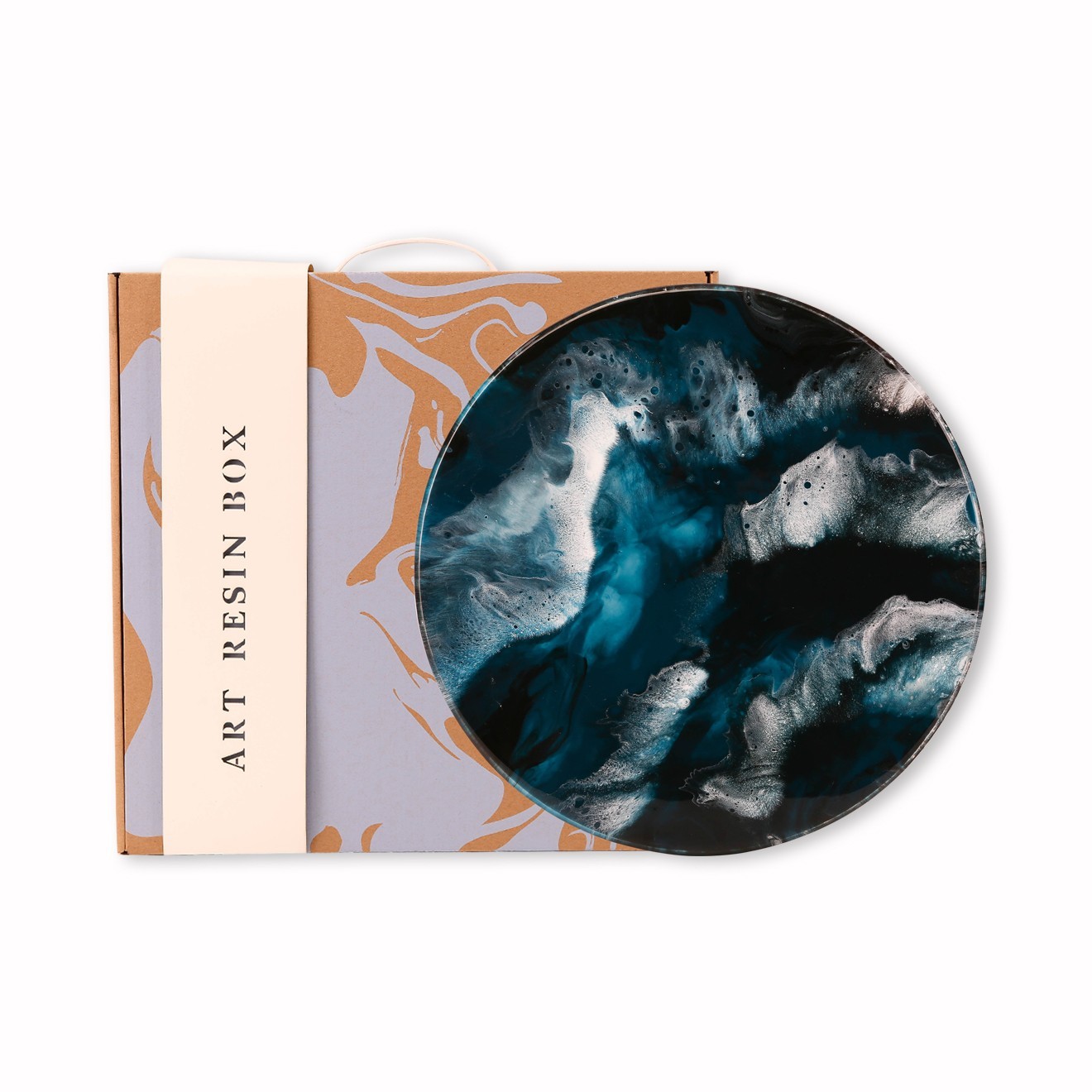 

Творческий набор Pyvovarevych liquid Art Resin Box. Эпоксидная смола. Цвет Seashore.