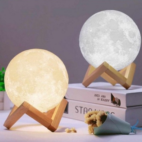 

Ночник светящаяся луна Moon Lamp 13 см