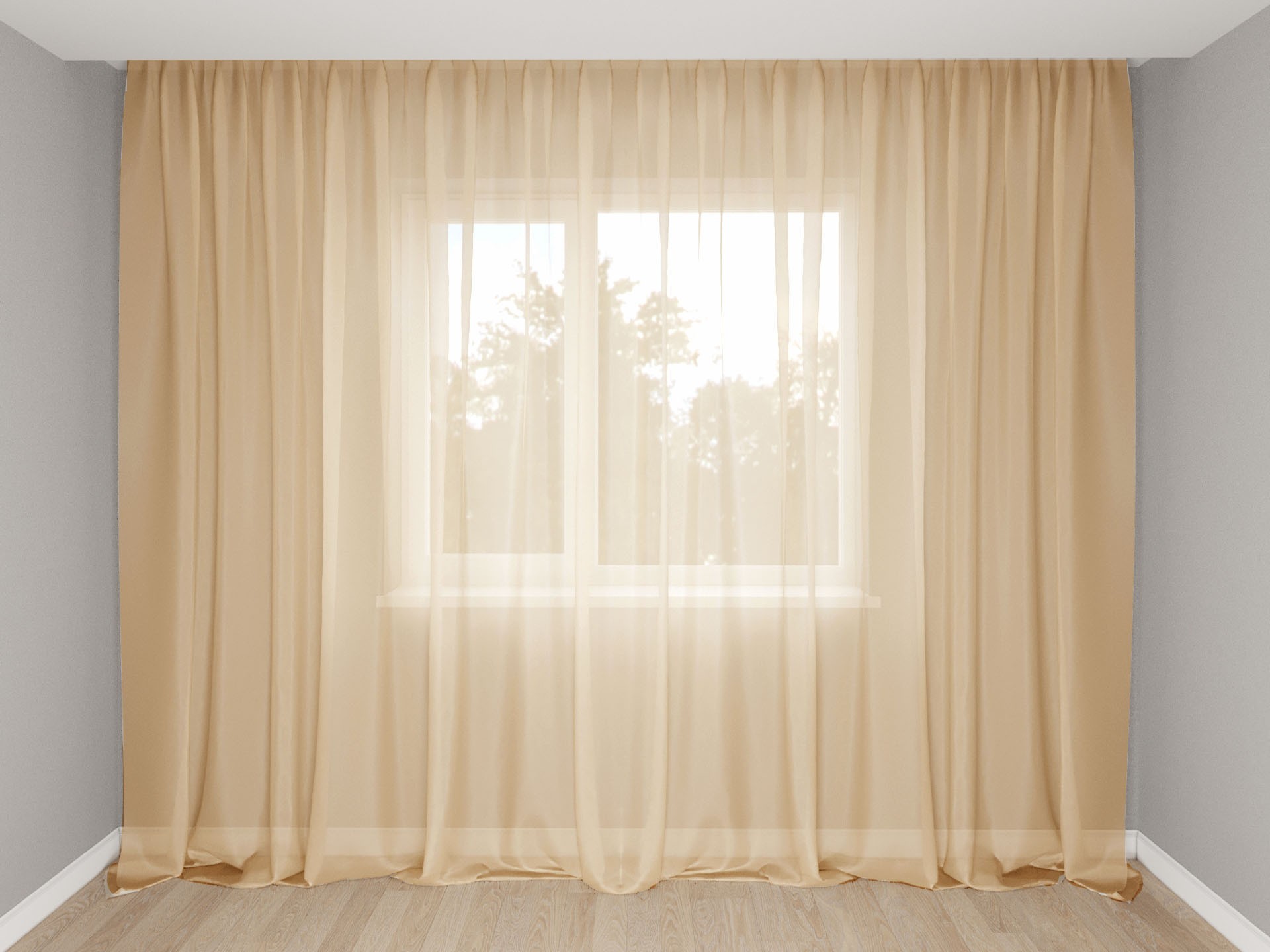 

Тюль Декорин Супер-Вуаль премиум с утяжелителем 550х270 см 1 шт Темно-бежевый (99)