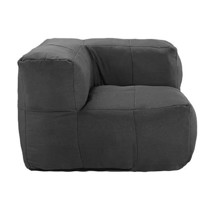 

Бескаркасный модульный диван Tia-Sport Угловой 90х90х70 см черный (sm-0704)