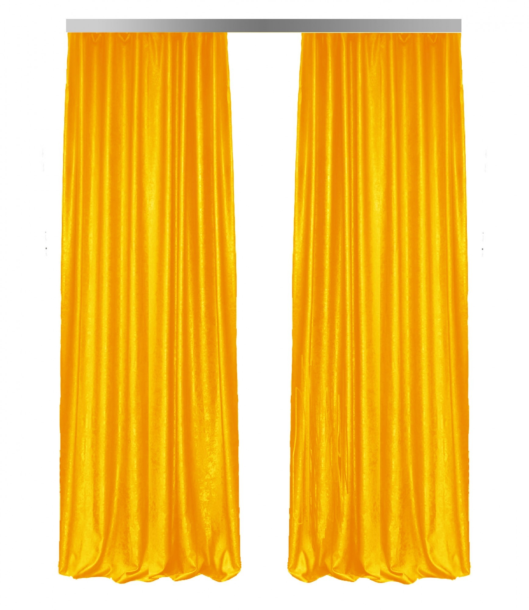 

Шторы Сует Микрозамш Декорин 250x270 см 2 шт Желтые (116)