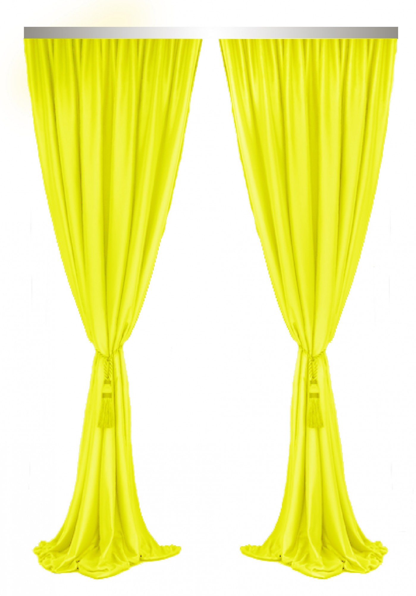 

Шторы Декорин Блекаут 150x290 см 2 шт Лаймовый