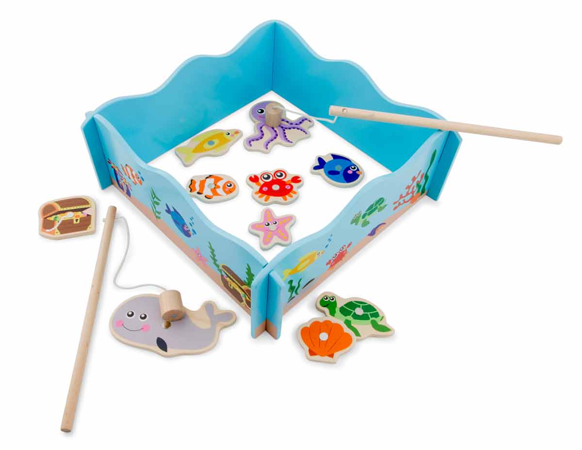 

Магнитная игра New Classic Toys Рыбалка 24 × 24 × 9 см (10800)